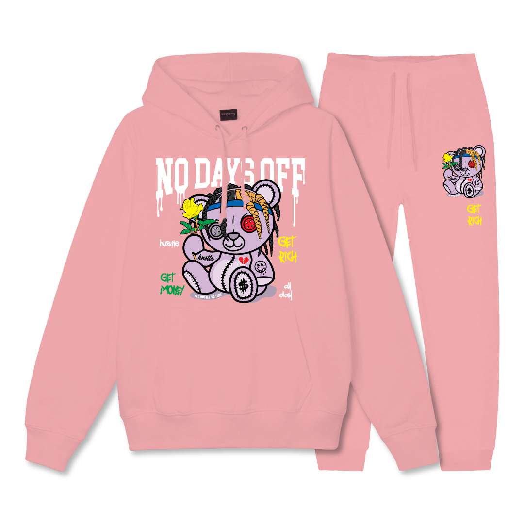 NO DAYS OFF HOODIE SET – 3Forty