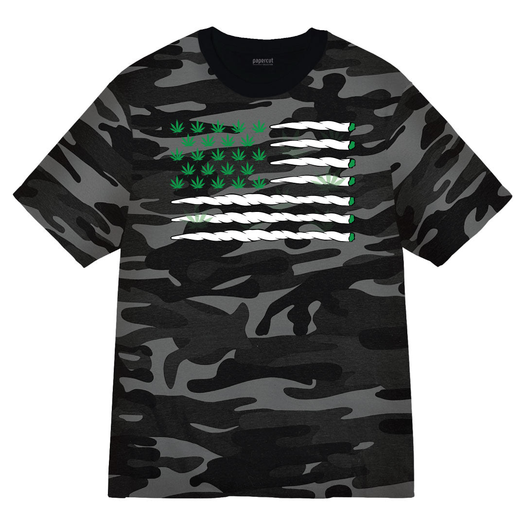 GREEN FLAG CAMO TEE