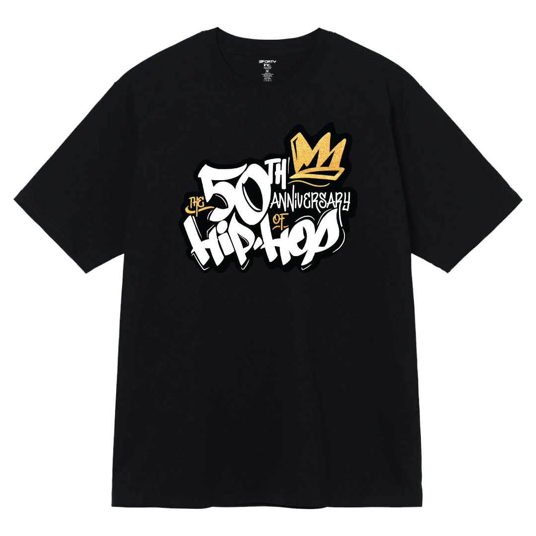 50TH ANNI. OF HIP HOP TEE