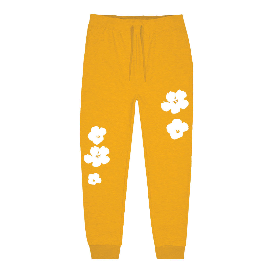 FLOWER PUFF JOGGER PANTS