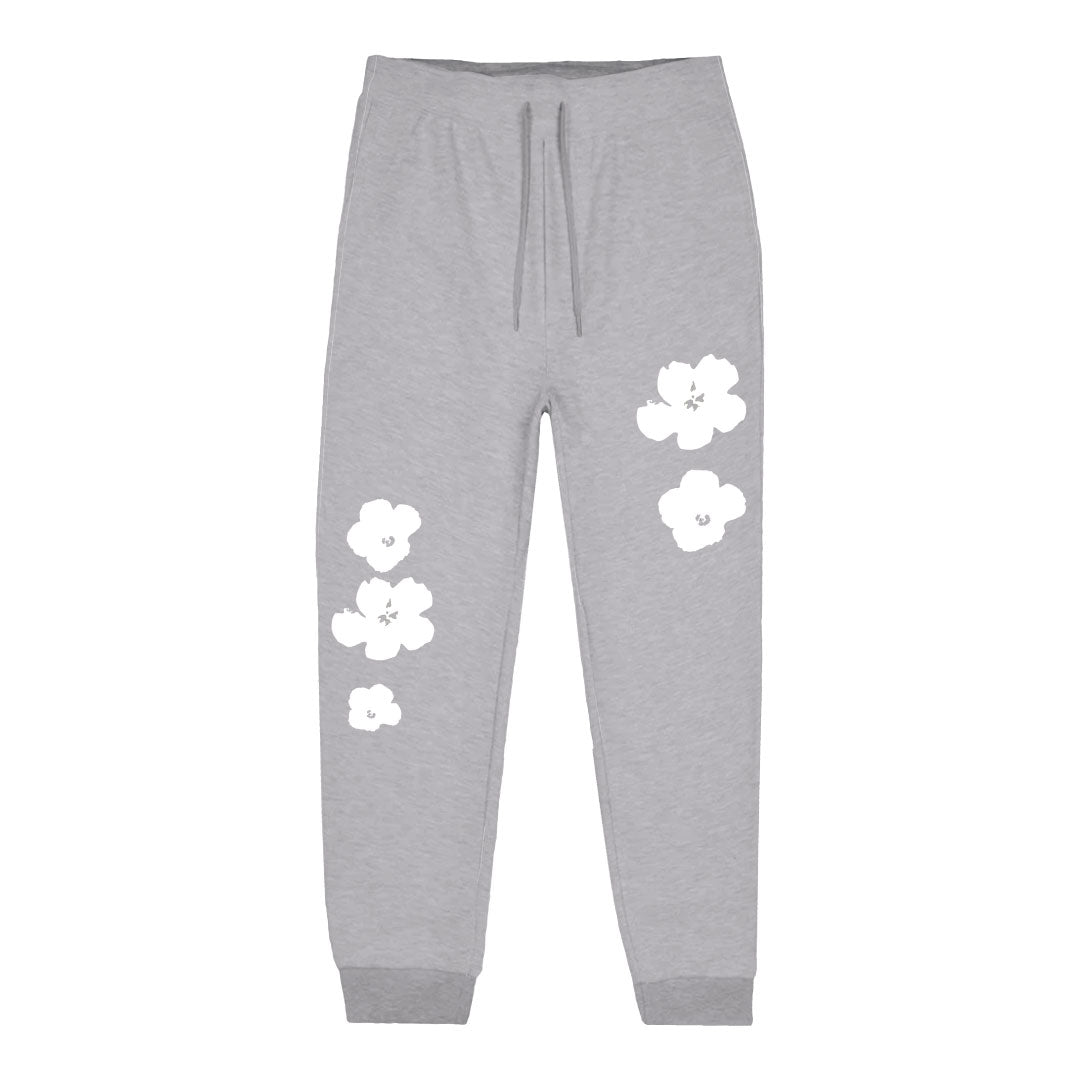 FLOWER PUFF JOGGER PANTS