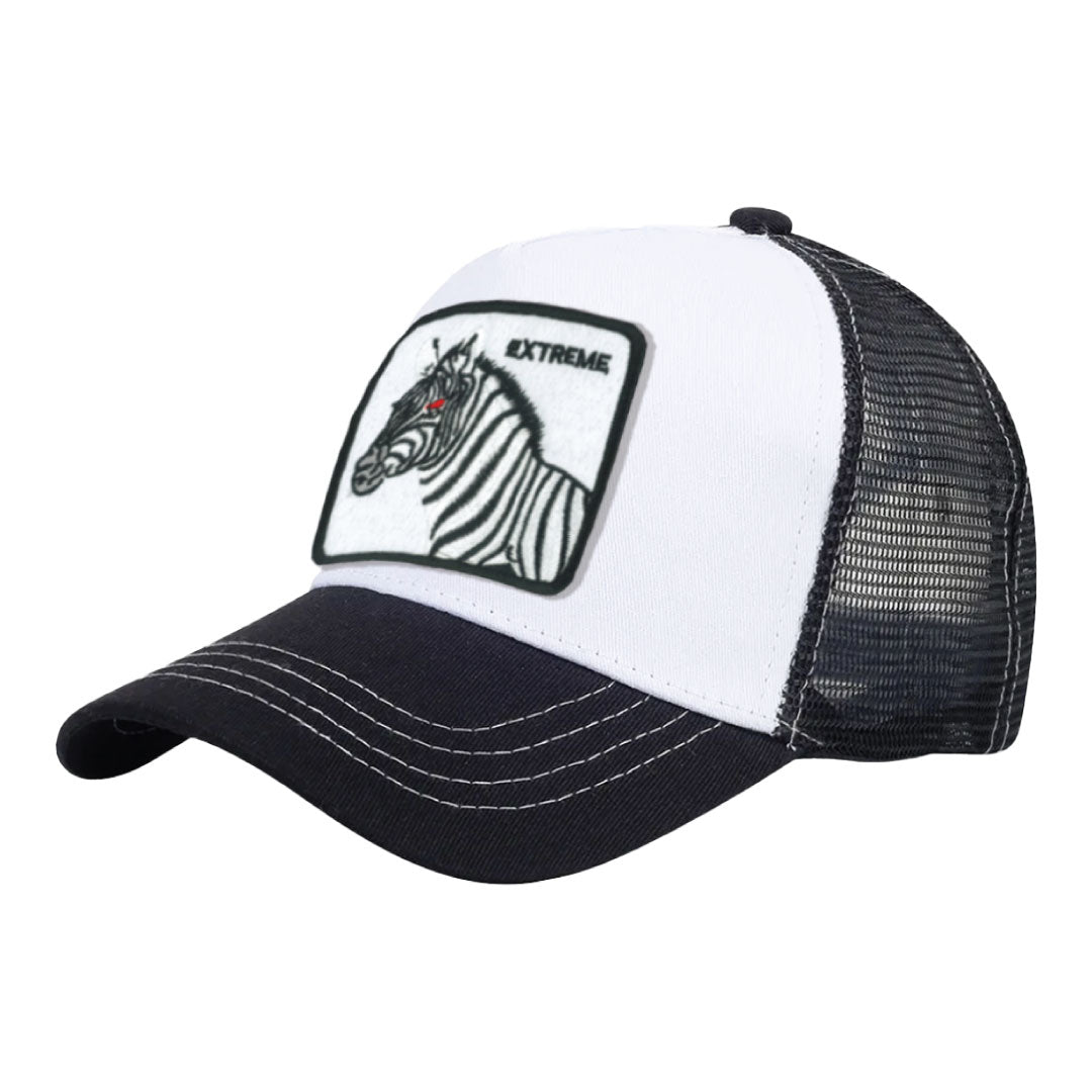 ZEBRA TRUCKER HAT/CAP