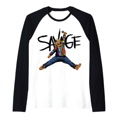 SAVAGE BEAR 3/4" SLEEVE TEE