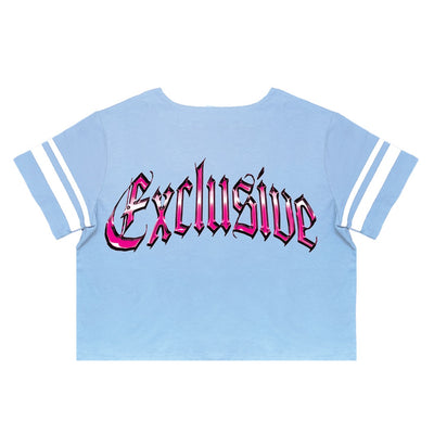 JR Exclusive CROPPED BASEBALL SHIRT