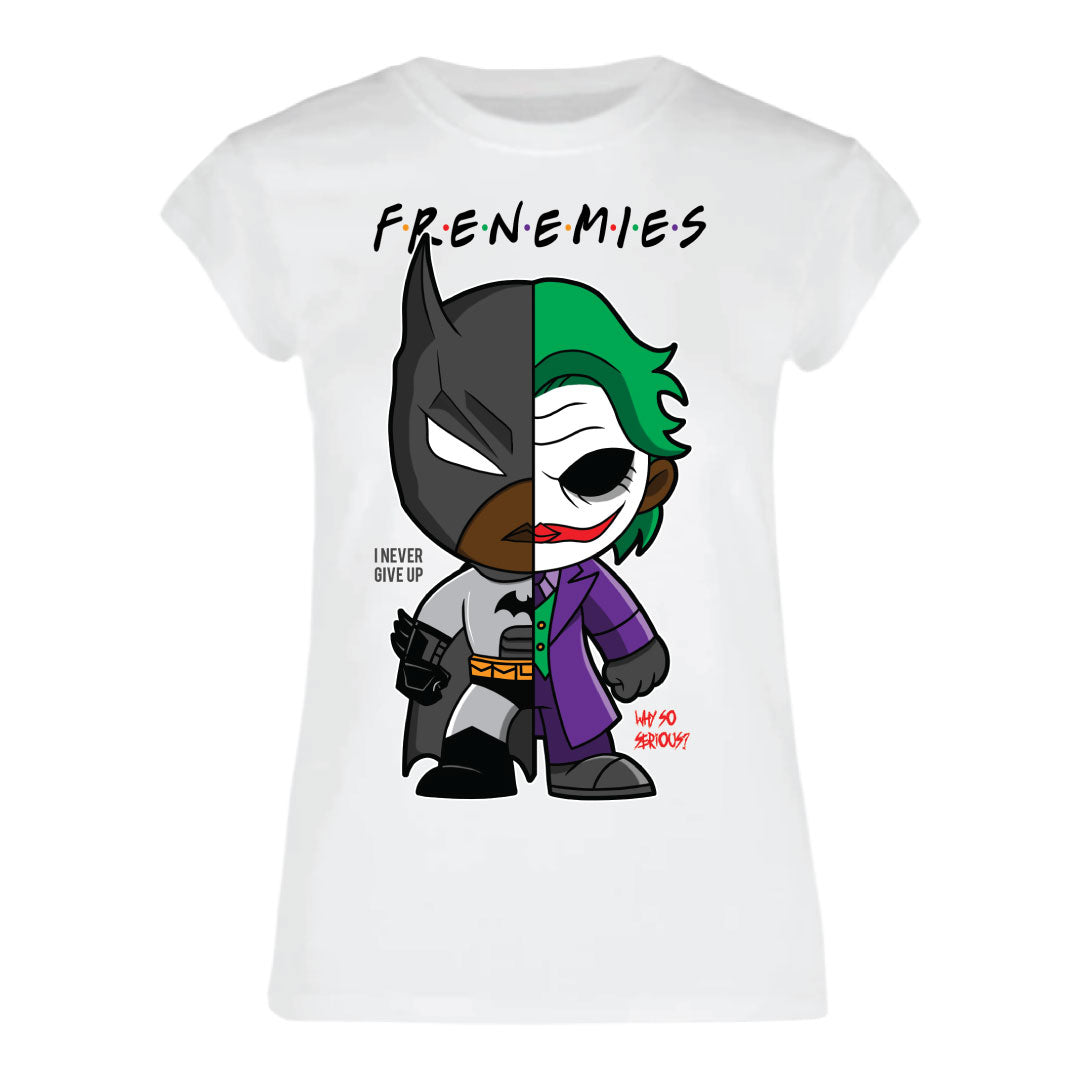 JR SPLIT FACED FRENEMIES TEE