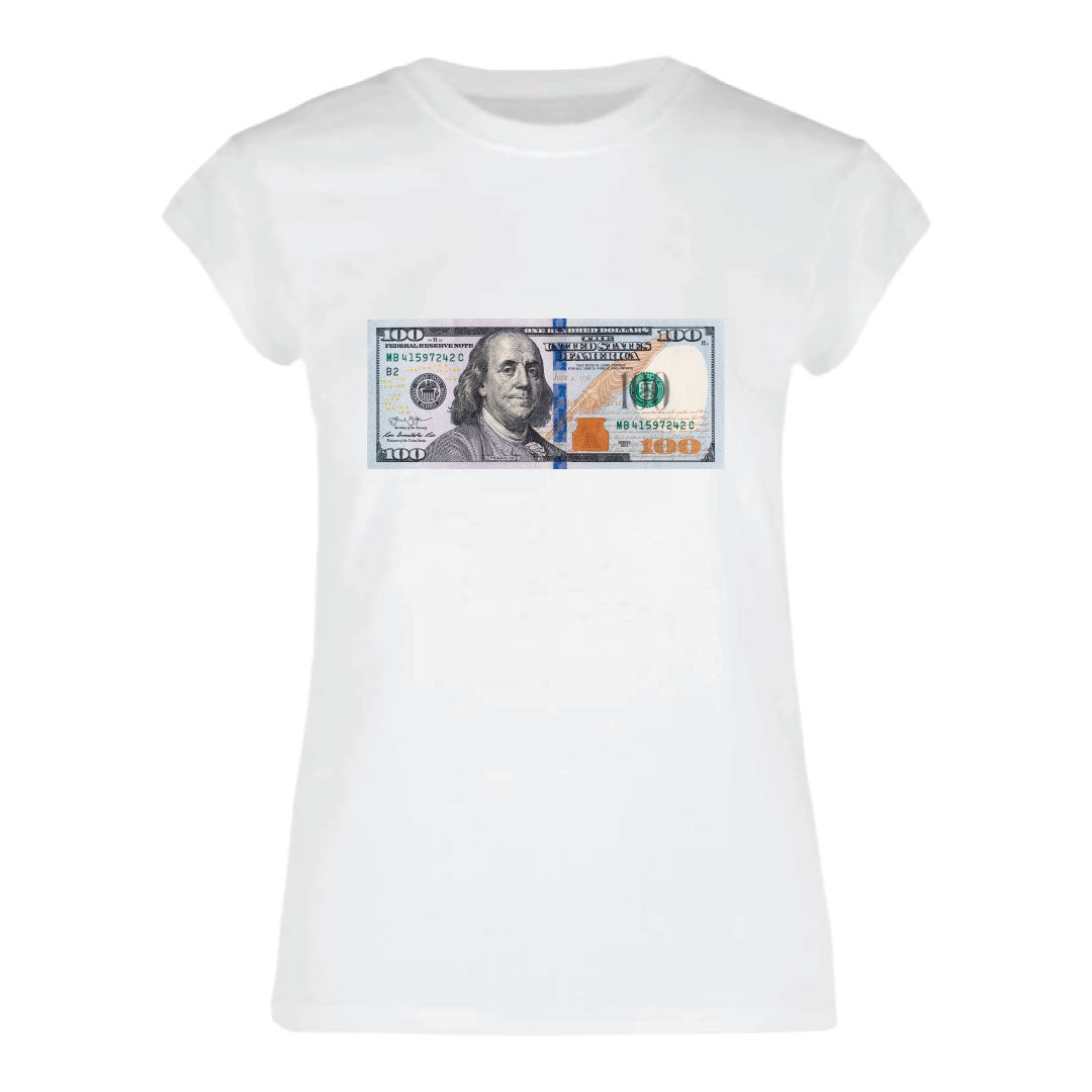 JR 100 DOLLAR BILL DIGITAL TEE