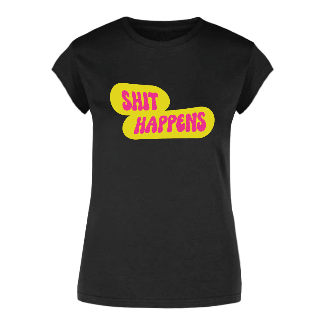 JR SHIT HAPPENS TEE