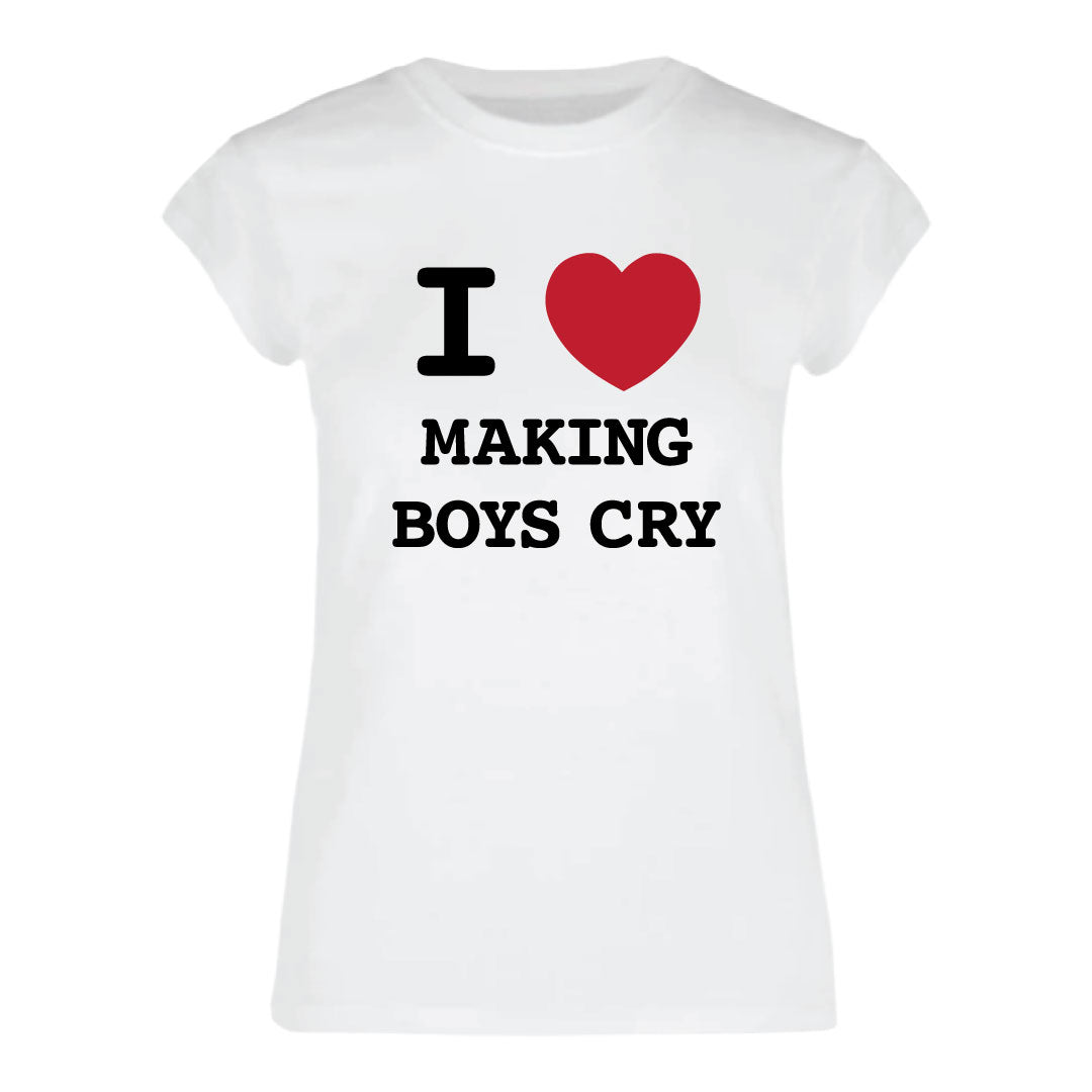 JR I LOVE MAKING BOYS CRY TEE