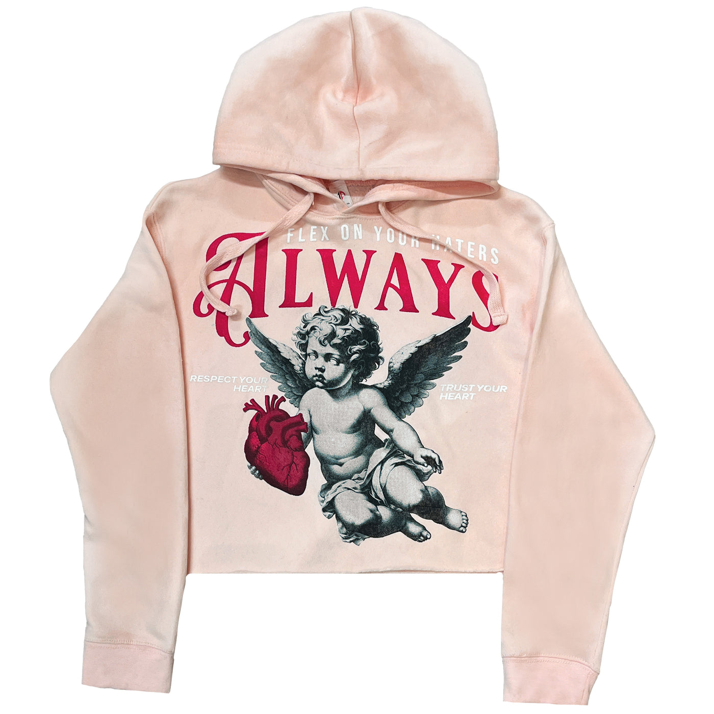 JR ALWAYS CROP HOODIE