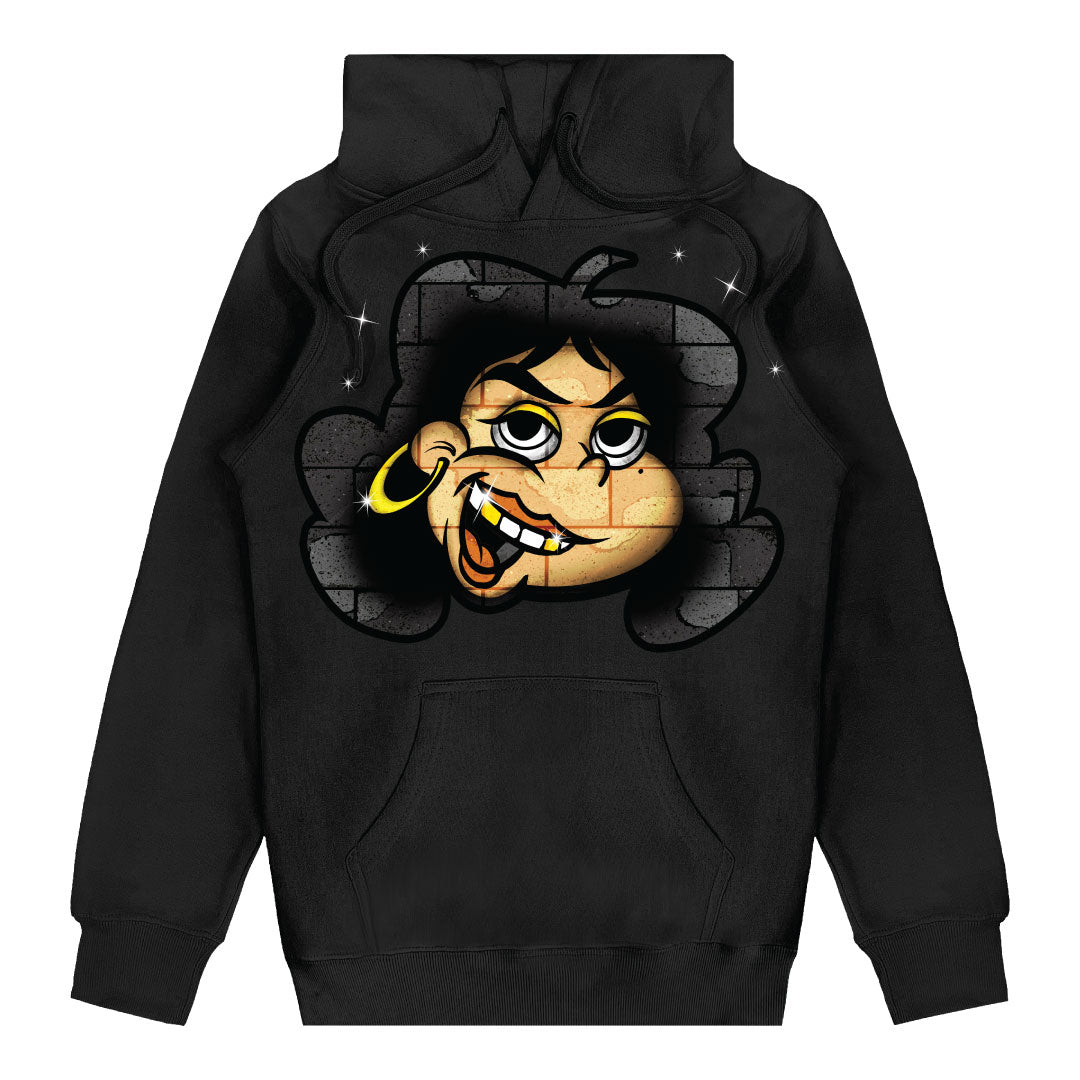 JR ANIME FACE HOODIE