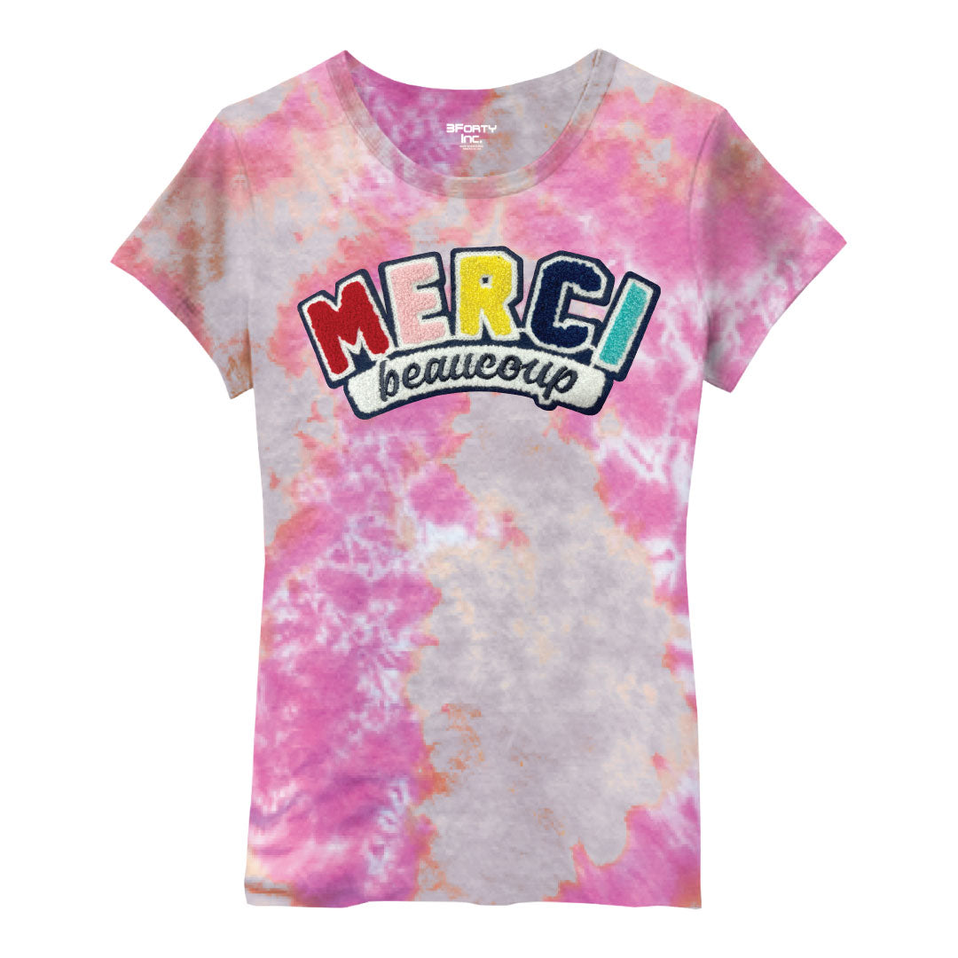 JR MERCI TIE DYE TEE