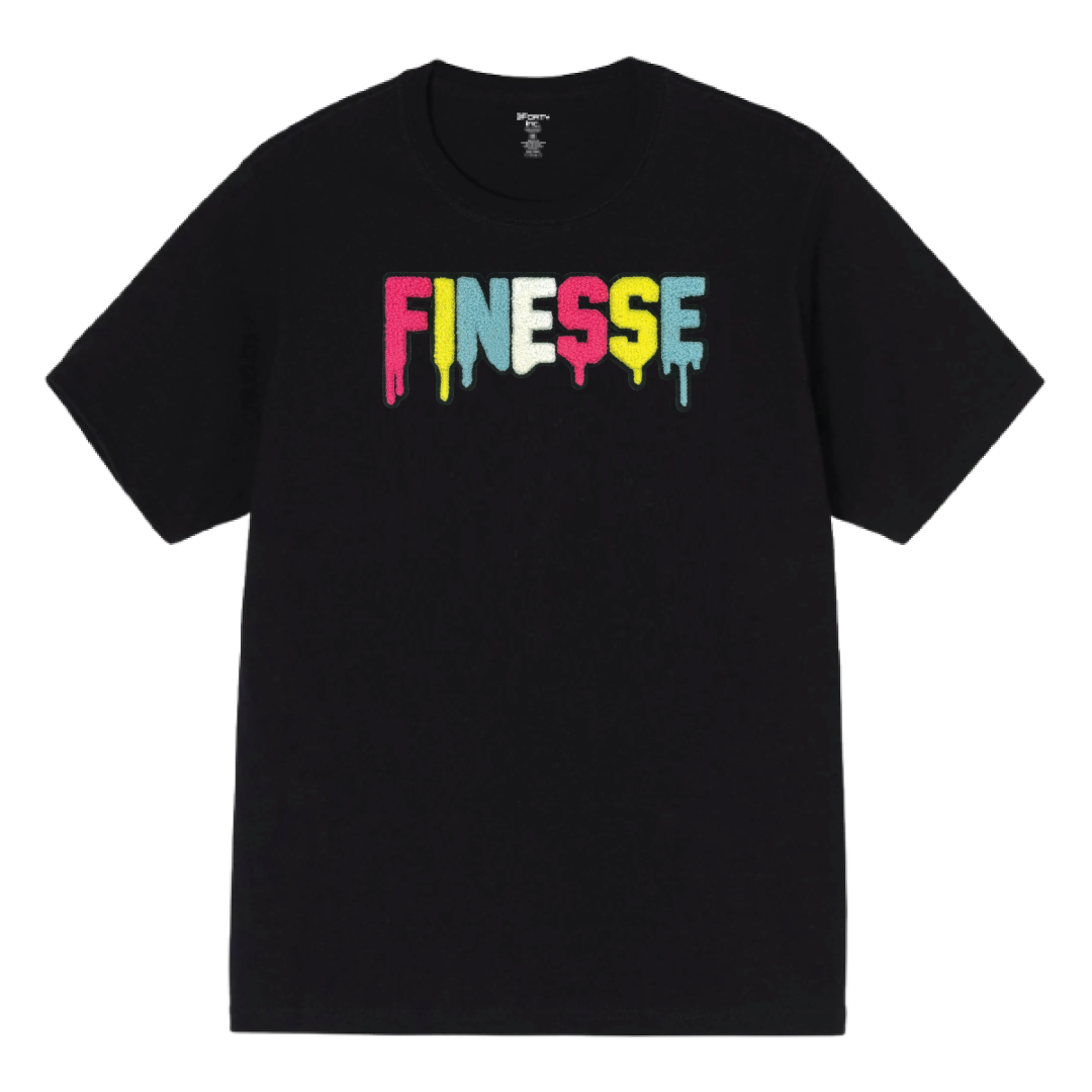 FINESSE DRIP CHENILLE TEE